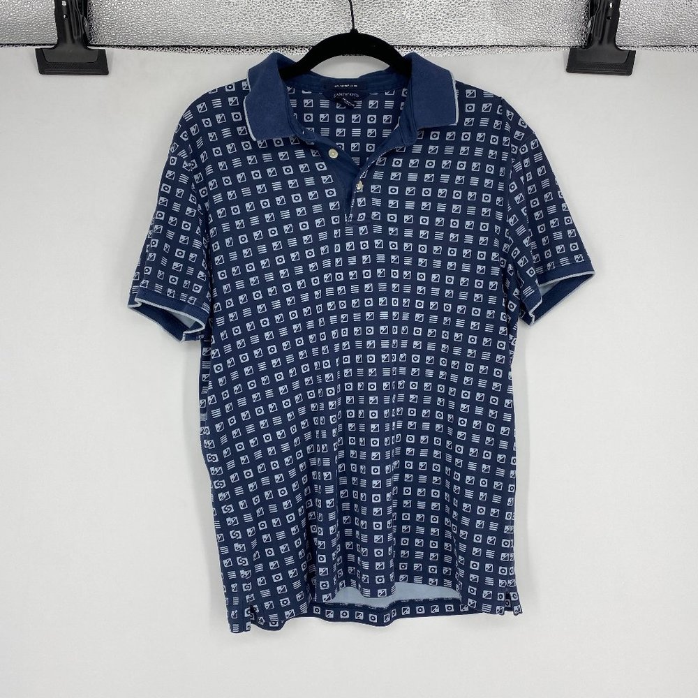 Lands' End | Size M. Blue Polo Shirt